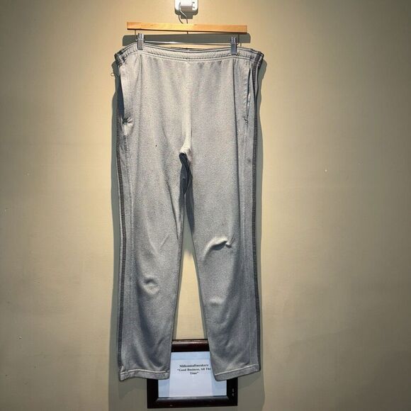 adidas Other - Adidas Grey Track Pants Sweatpants Men’s Size Large